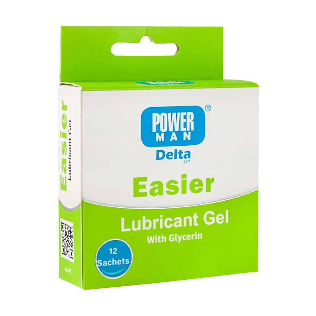 ساشه ژل روان کننده Easier پاورمن دلتازکس دلتا