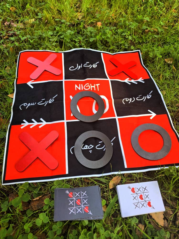 بازی x و O  (نه خونه)