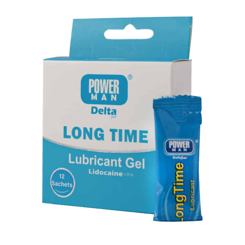 ساشه ژل تاخیری Long Time پاورمن دلتازکس دلتا